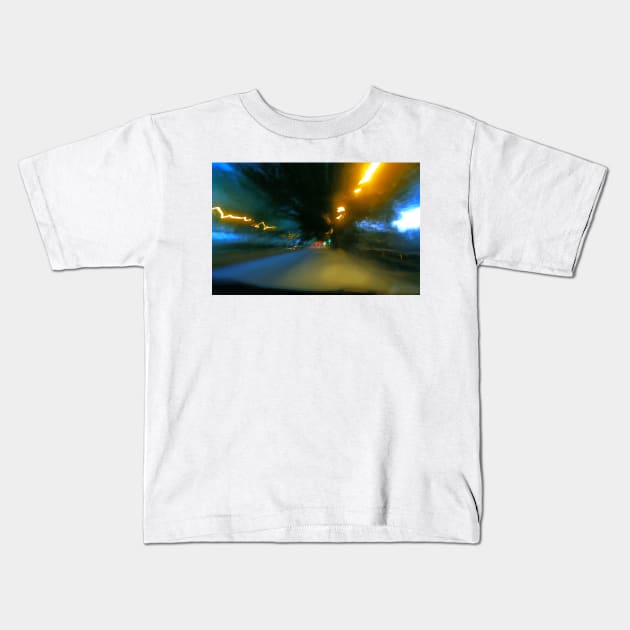 Tunnel Blur II Kids T-Shirt by IgorPozdnyakov